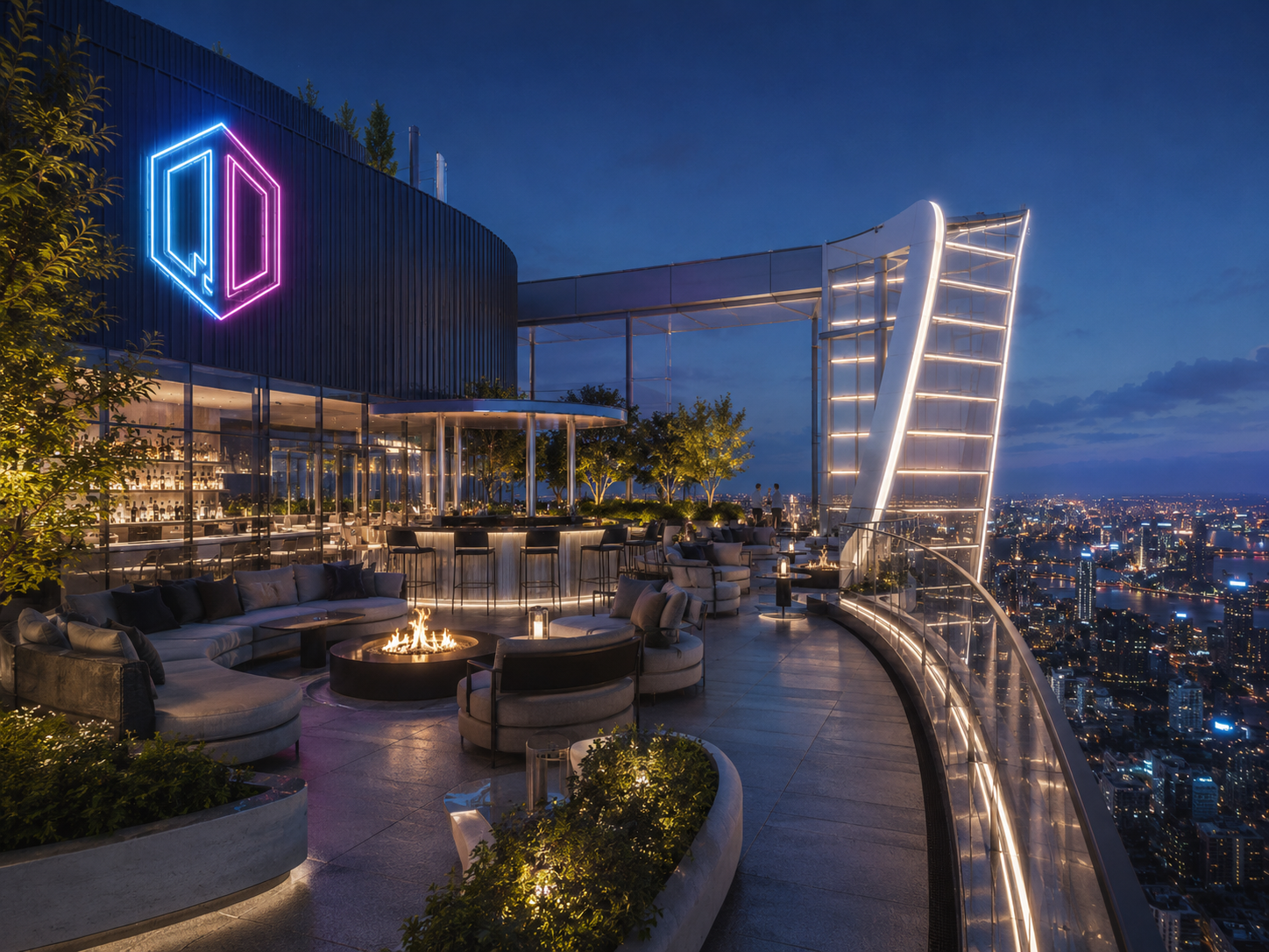 Rooftop Observatory Lounge