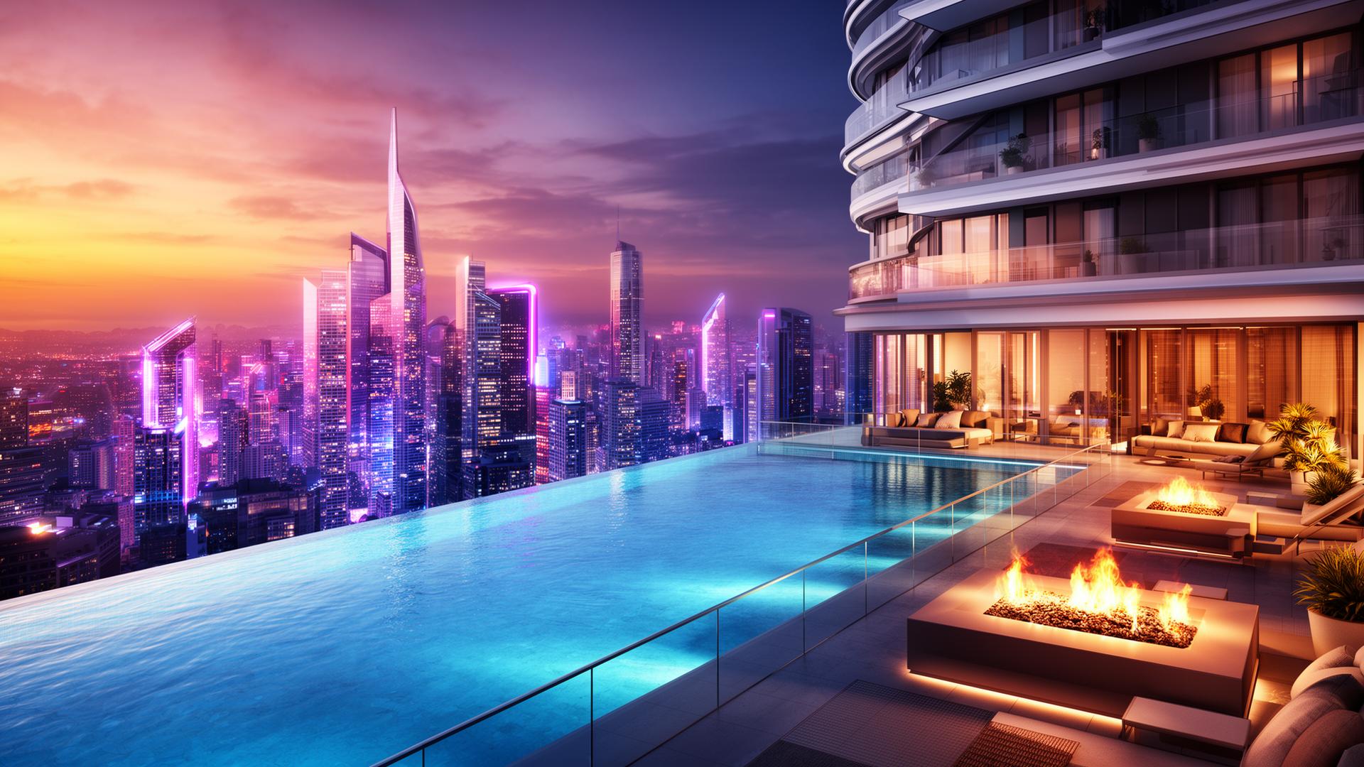 Sky Pool & Rooftop Lounge